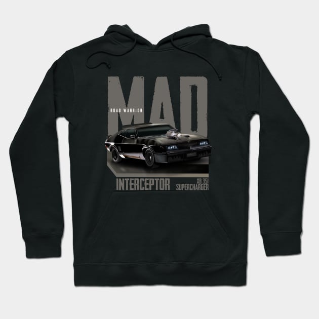 MAD Road Warrior Hoodie by hardtbonez